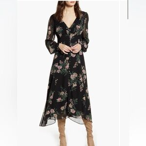 ASTR the Label floral long sleeve dress 
Never worn from a non smoking house